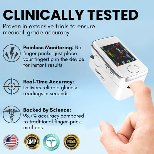 Oveallgo™ Precision Glucose Monitoring Device 👩⚕️ Recommended by Medical Professionals! 👨⚕️