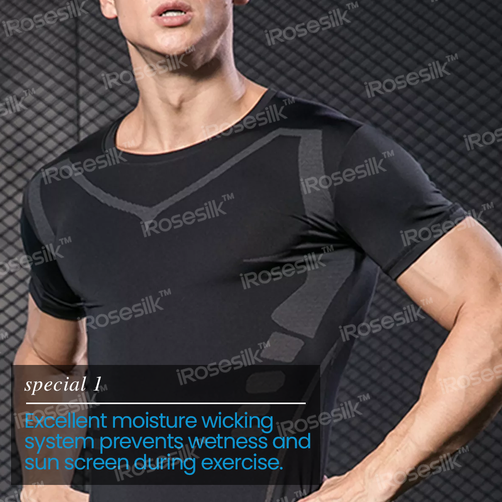 iRosesilk™ FlexFit Stability Compression Top (Men)