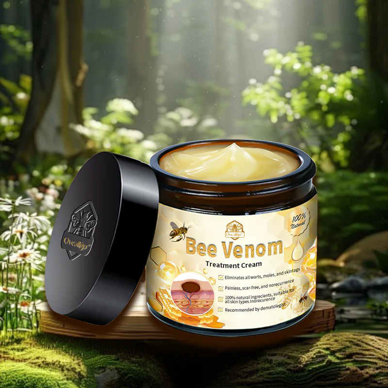 Oveallgo™ Bee Venom Skin Treatment Cream（𝐴𝐴𝐷 𝑅𝑒𝑐𝑜𝑚𝑚𝑒𝑛𝑑𝑒𝑑）