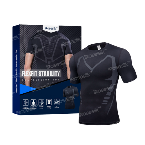 iRosesilk™ FlexFit Stability Compression Top (Men)