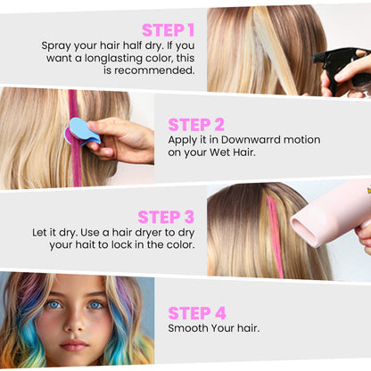 Oveallgo™ ChromaTint Temporary Hair Chalk