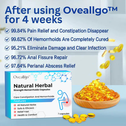 Oveallgo™ Natural Herbal Strength Hemorrhoid Capsules