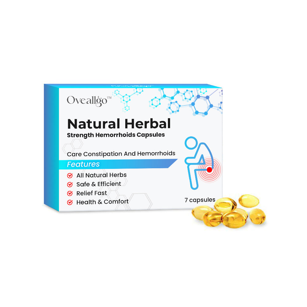 Oveallgo™ PRO Natural Herbal Strength Hemorrhoid Capsules