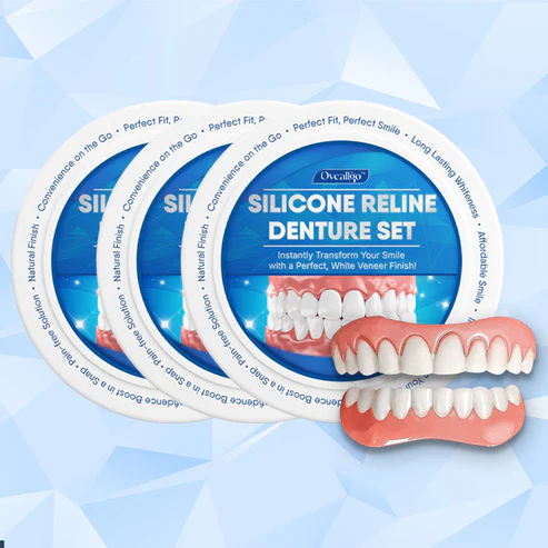 Oveallgo™ Silicone Reline Denture Set🦷