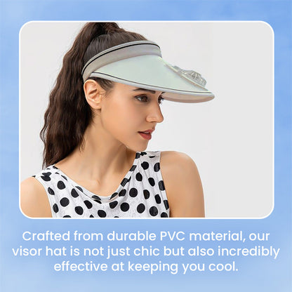 iRosesilk™ Breathable Cooling Fan Hat