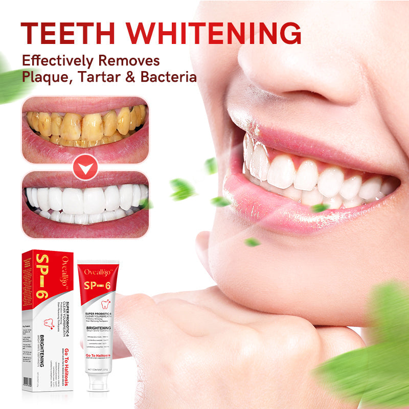 🪥Oveallgo™ Aussie SP-6 Probiotic Ultra Whitening Toothpaste🦷👨‍⚕️Recommendation🔥75% OFF