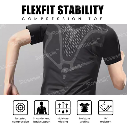 iRosesilk™ FlexFit Stability Compression Top (Men)