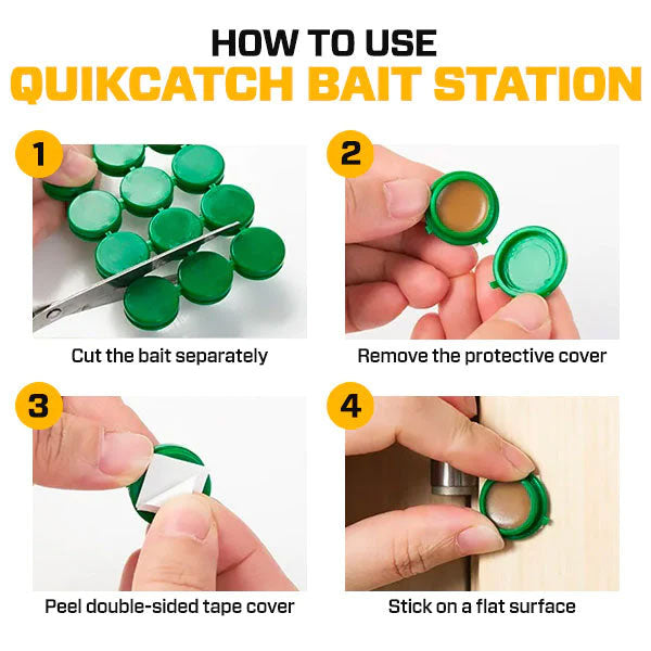 iRosesilk™ QuikCatch RoachAce Bait Station