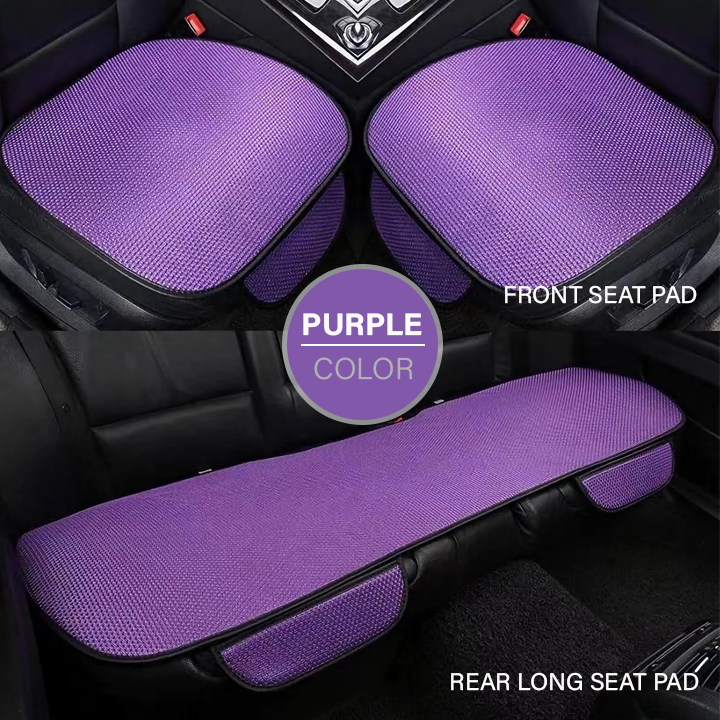 Ice Silk Anti-Slip Car Seat Pad For Summer: Breathable and Refreshing 🍃