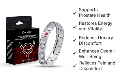 Oveallgo™ PRO Titanium Magentique Prostate Wellness Bracelet