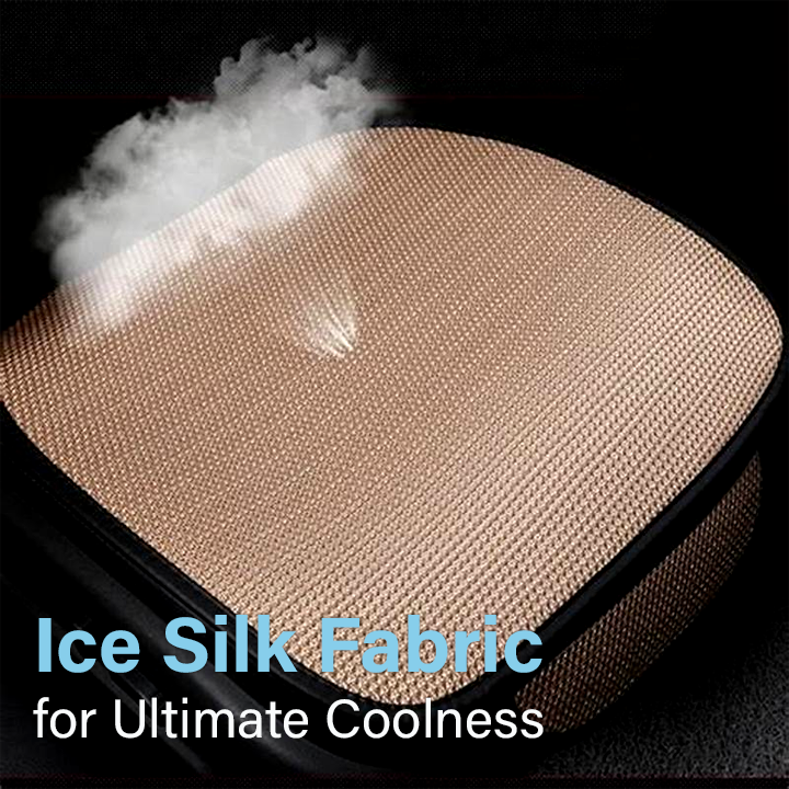 Ice Silk Anti-Slip Car Seat Pad For Summer: Breathable and Refreshing 🍃