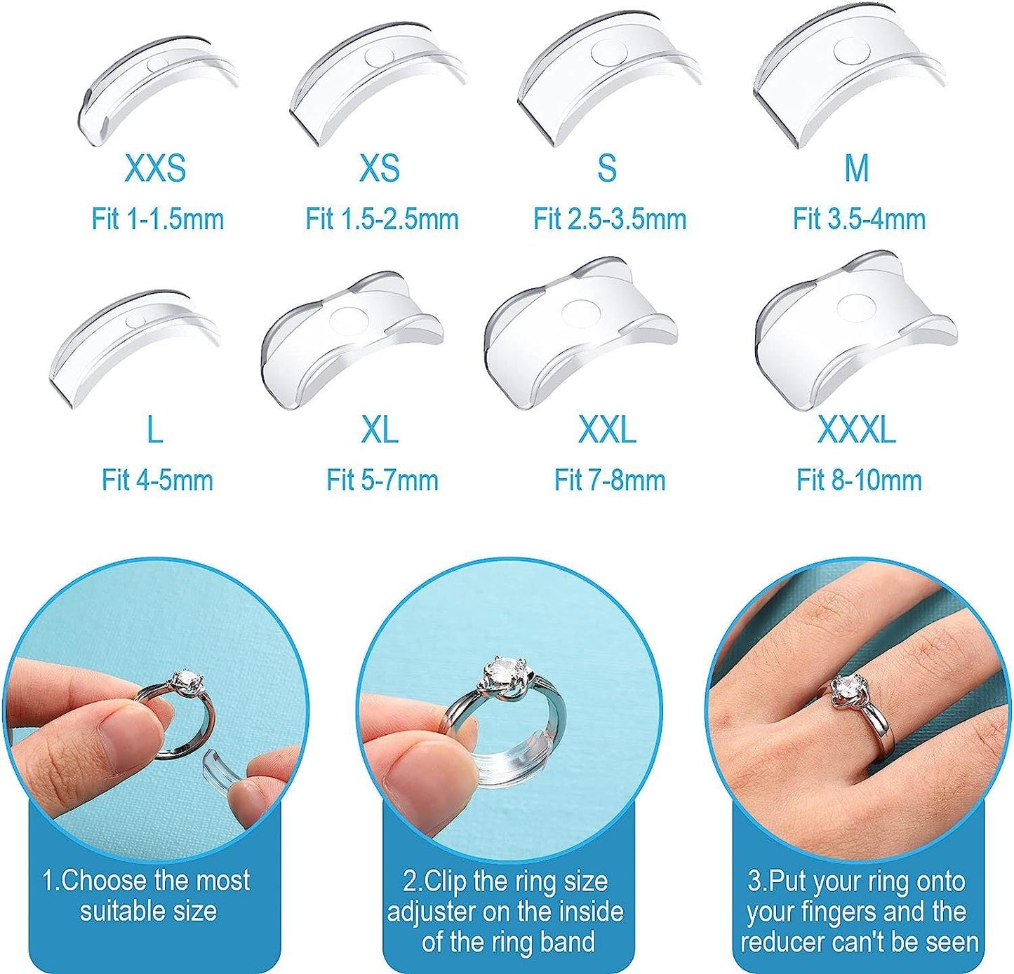 iRosesilk™ Ring Re-sizer Set