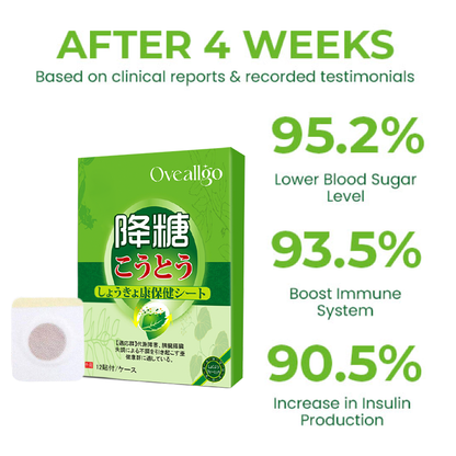 Oveallgo™ Japan SugarControl Hypoglycemic Patches