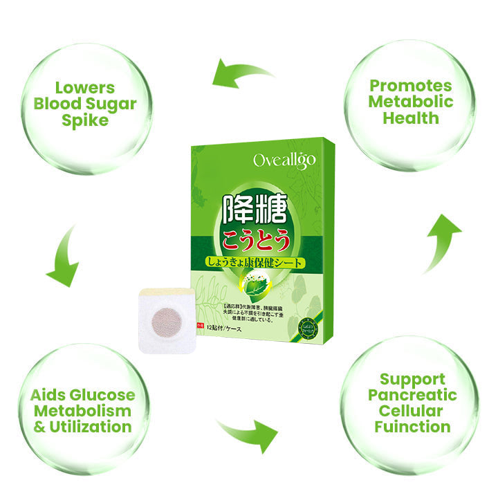 Oveallgo™ Japan SugarControl Hypoglycemic Patches