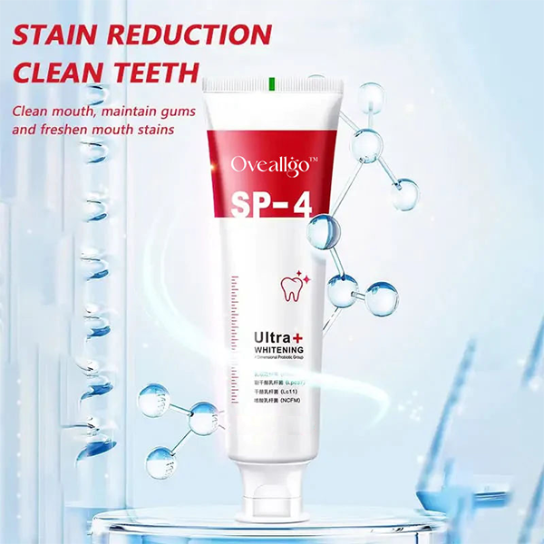 🔥2024 HOT SALE🔥 EXTRA Oveallgo™ SP-4 Probiotic Whitening Toothpaste