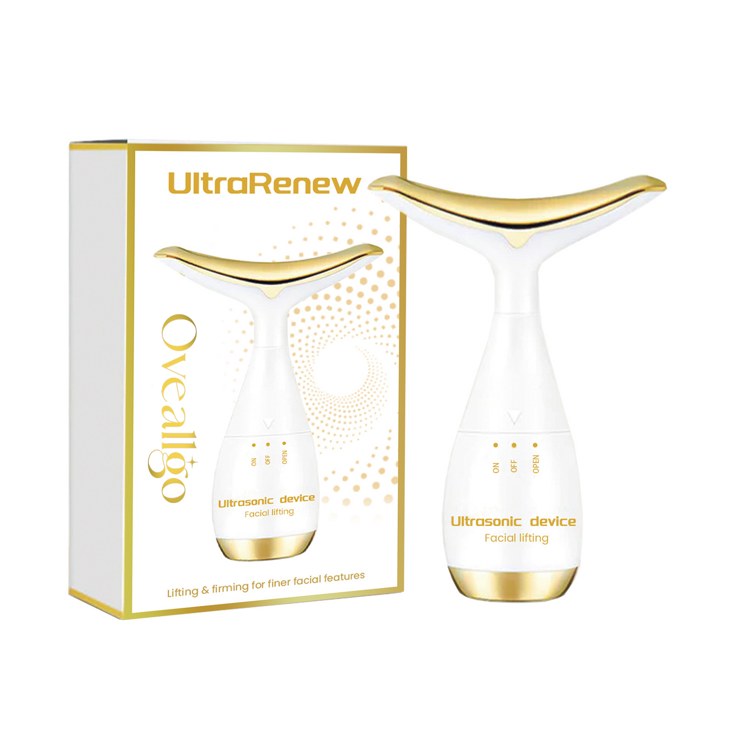 Oveallgo™ UltraRenew Ultrasonic Facelift Device